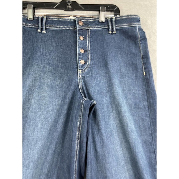 Free People Crvy Culture Wide Leg Jeans - Picture 3 of 10